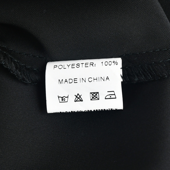 NWT Black Satin Cowl Neck Midi Dress Size Medium - Picture 8 of 8